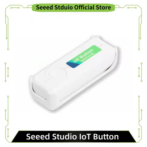 Seeed Studio IoT Button Versatile Smart Switch Home Control,Custom RGB LED Indicators,Programmable E