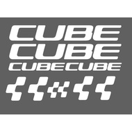 CUBE STICKER BASIKAL CUTTING MOUNTAIN BIKE BICYCLE STICKER