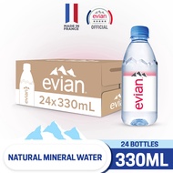 evian Natural Mineral Water (24 x 330ml Case)