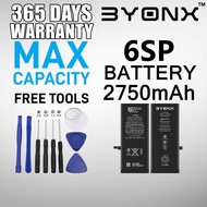 BYONX Battery Bateri 6sp / 6s / 6p / 6 Max Capacity