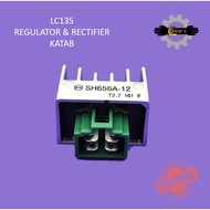 YAMAHA LC135 V1 V2 V3 RECTIFIER & REGULATOR 100% ORIGINAL THAI LC135 V1-V3 KATAB 5VW-H1960-01