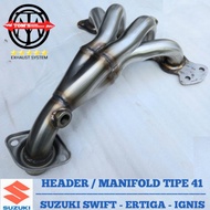 SUZUKI ERTIGA EXHAUST HEADER, SWIFT, IGNIS