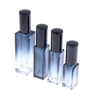 [milliongridnew] Gradient Blue Perfume Bottle 5ml 9ml 20ml Perfume  Bottle Empty Glass Atomizer Trav