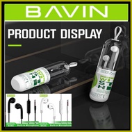 ♀ ✨ ∇ BAVIN HX850 headset 3.5mm Jack Heavy Bass HiFi Sound Quality Wired Earphone with microphone