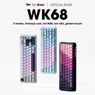 [Available] Weikav WK68 Mechanical Keyboard RGB Led Border 3 Modes Full Foam - EA Gear