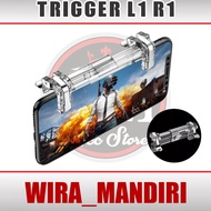 Vfc Trigger K8 Joystick L1 R1 Mobile Gaming Shooter PUBG CODM FF Transparent