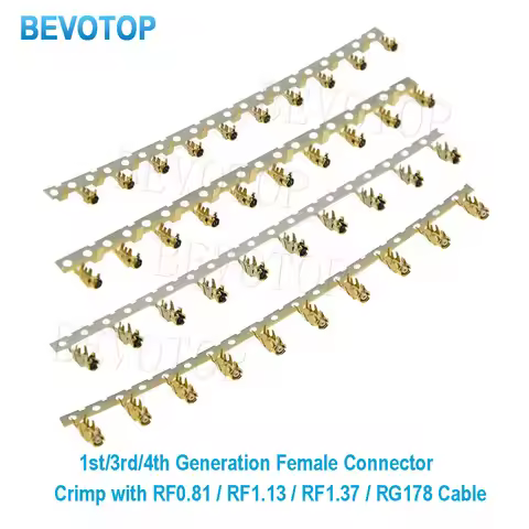 10PCS IPX Female Connector U.FL IPX-1/MHF-3/MHF-4 SMT Socket WiFi Antenna Base PCB RF Coaxial Antenn