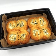 Ange Bakes Keto Feta Cheese with Spinach Roll (8 Rolls) [Diabetic-Friendly | Sugar-Free | Gluten-Fre