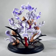 One Piece Luffy Gear 5 Fifth Gear Figure 20cm/7.9 Inch Luffy Handmade PVC Anime Manga Character Mode