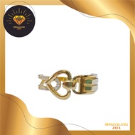 cincin emas asli (emas 375) emas emas muda