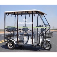 Electric Tricycle 4 Seat Adult 3 Wheel E-Bike Large Storage Basikal Elektrik Malaysia