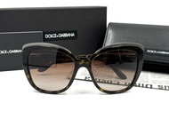Dolce &amp; Gabbana แว่นตากันแดด รุ่น DG4332-F 502/13 ( Havana )