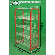 (560) 5 Tier Heavy Duty Dish Rack/rak pinggan mangkuk wm-560
