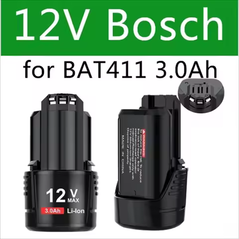 The best Li-ion Rechargeable Battery for Bosch, Battery Charger, 12V, 10.8V, 4000Ah, BAT411, BAT411A