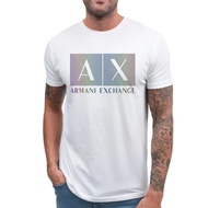 Armani Exchange AX t shirt 100% original cotton round neck loose casual Armani t shirt slim short sl