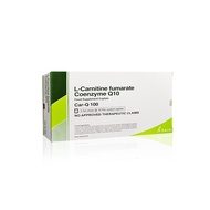 L-Carnitine 500mg + Coenzyme Q10 100mg CarQ Heart Supplement