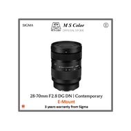 [READY STOCK | 3 YEARS WARRANTY] Sigma 28-70mm f/2.8 DG DN Contemporary Lens for Sony E