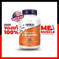 NOW Foods L-Arginine 1000mg 120 Tablets : Stim Free Pre Workout Nitric Oxide Boosterตัวช่วยปั๊มพ์ เพ