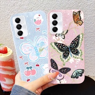 YBD Phone Case For Samsung Galaxy A52 A23 A32 4G 5G A53 A52S M13 M23 F23 4G Color Blocking Butterfly