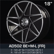 AD 18 inch 8JJ/9JJ 5X113 ET38/42 ORI CAR SPORT RIMS WHEELS AD502