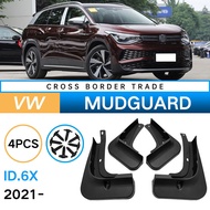 Suitable for Volkswagen 2021 Volkswagen ID.6X Soft Rubber Mudguard Piwagen Modification
