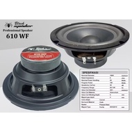 Black Spider 610 WF Speaker 6 Inch 100 Watt Miniature Speaker