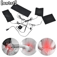 ANTOT USB Electric Heated Jacket, 5V 2A 4 in1 Heating Pad, Durable Foldable Washable 3 Gear Levels U