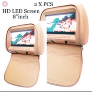 Korea brand Big screen 📺 is 8"inches 8"inch headrest LCD monitor screen