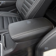 Car Accessories Microfiber Leather Interior Center Control Armrest Box Cover Sticker Trim For Ford Kuga Escape 2016 2017