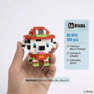 LS BRICKS New Arrival  10 Cute Hero Pups Micro Bricks. Easy to assemble toy