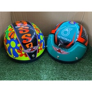 MHR Latest Design Vale Rossi /Petronas Helmet MHR Steng half