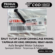 MESIN Original Yamaha RX King Crankcase Cover Bolt 98507-06035-00 Crangcase Rxking RXK Calter Block 