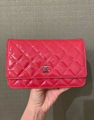 Chanel patent woc pink 手袋