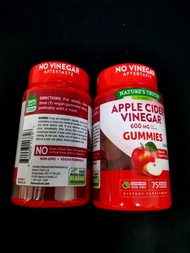 Nature’s Truth Organic Apple Cider Vinegar Gummies 75ชิ้น