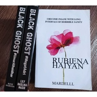 Novel Melayu ❤️ Rubiena Haiyan by Mardelll ❤️ Black Ghost 🎁 Free 2 buah random novel