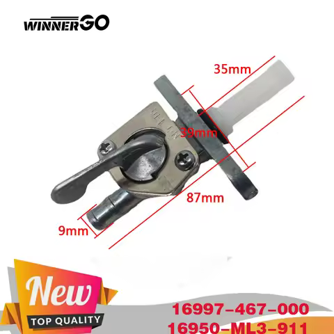 Motorcycle Gas Fuel Tank Switch Petcock Valve For Honda CR125R CR 125 450 480 R CR250R CR450R CR500R