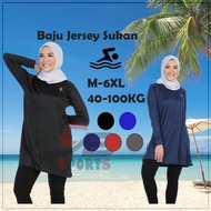 Baju Sukan Muslimah Sport Blouse Muslimah Activewear Baju Renang Swim Women Yoga Shirt Zumba Sportsw