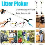 【Litter Picker】Foldable Grabber Reacher Tool Long Handle Pick Up Stick Reaching Claw Trash Picker fo