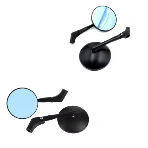 Foldable 8 10MM Mirror For Motorcycle Aluminum Alloy Round Side Mirror Universal For BMW R9T F800 Ka
