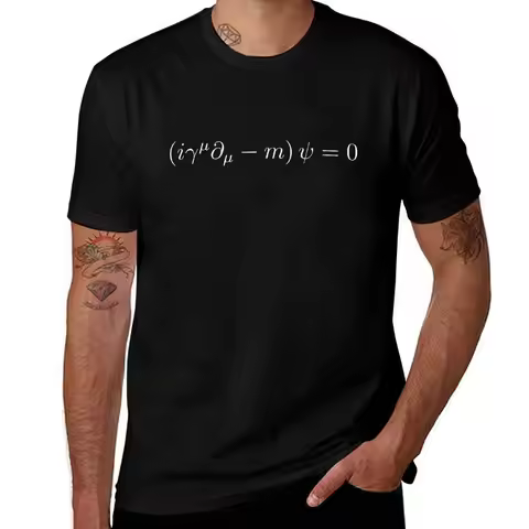 Dirac Equation - White T-Shirt Work Comfort T-Shirt for Men