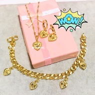 10k saudi gold necklace set-1,500