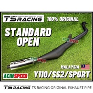 ✱TS RACING Y110 Y100 SS1 SS2 Dinamik Exhaust Standard Racing STD Open Racing Ekzos RGV Sport Y110 SS
