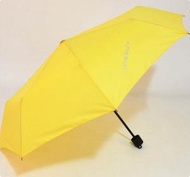 BEAR - 簡約糖果色三折疊晴雨傘（黃色 53.5*8K）