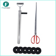 Shrimp Pump with Tongs with Grip Handle Fishing Accessories Stainless Steel Outdoor Easy to Carry Mu