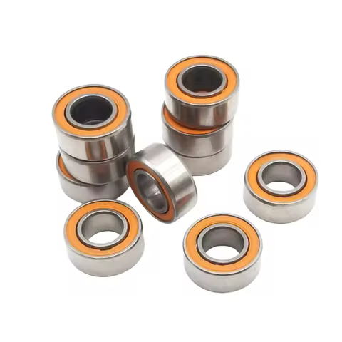 10pcs S697-2RS 7*17*5mm Stainless Steel Hybrid Ceramic Ball Bearing fishing gear line wheel 697 7x17