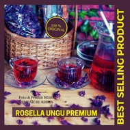 Rosella Ungu 1 Kg - Bunga Rosella Ungu Kering