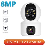 XIAOMI Dual Lens CCTV Camera 360 Wifi Security Camera Connect to Cellphone with voice Two Direction wide angle 1080P night visionbaby Motion Detection HD 1080P wireless indoor CCTV Camera two-way audio Surveillance