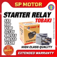 TOBAKI STARTER RELAY EX5 / V100 / EGO / SRL115 / SRL110 / LC135 / Y15ZR Y15 ZR STARTER RELAY COIL RE
