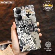 Casing poco X7 Pro X7 X6 X6 Pro Vintage Vibes Motif - Silicone Softcase free strap accessories Case 