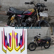 Yamaha rx s rxs special 1997 97 special Black Yellow Quality Motorcycle Striping Sticker